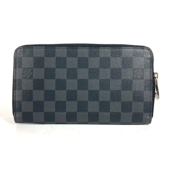 LOUIS VUITTON Black Damier Wallet - Picture 1 of 16
